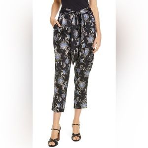 Rebecca Taylor Paisley Silk Pants